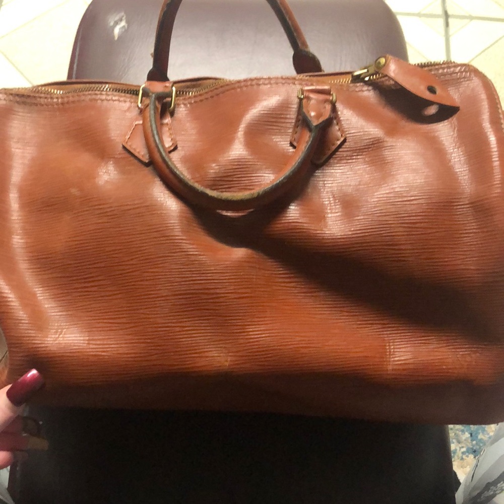 💯VINTAGE BROWN SPEEDY EPI LV💯